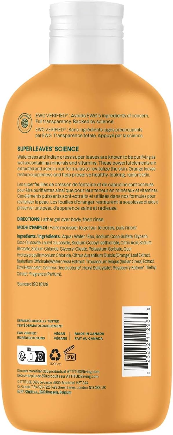 Orange Leaves Shower Gel - Image 2