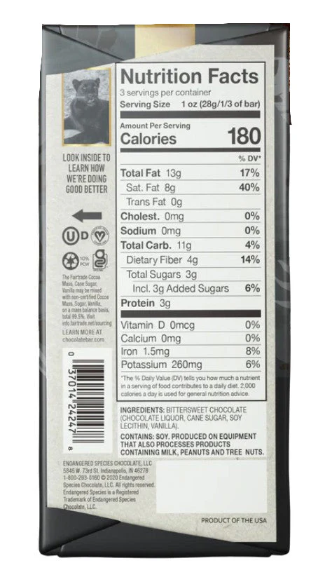 Dark Chocolate Bar - Image 2
