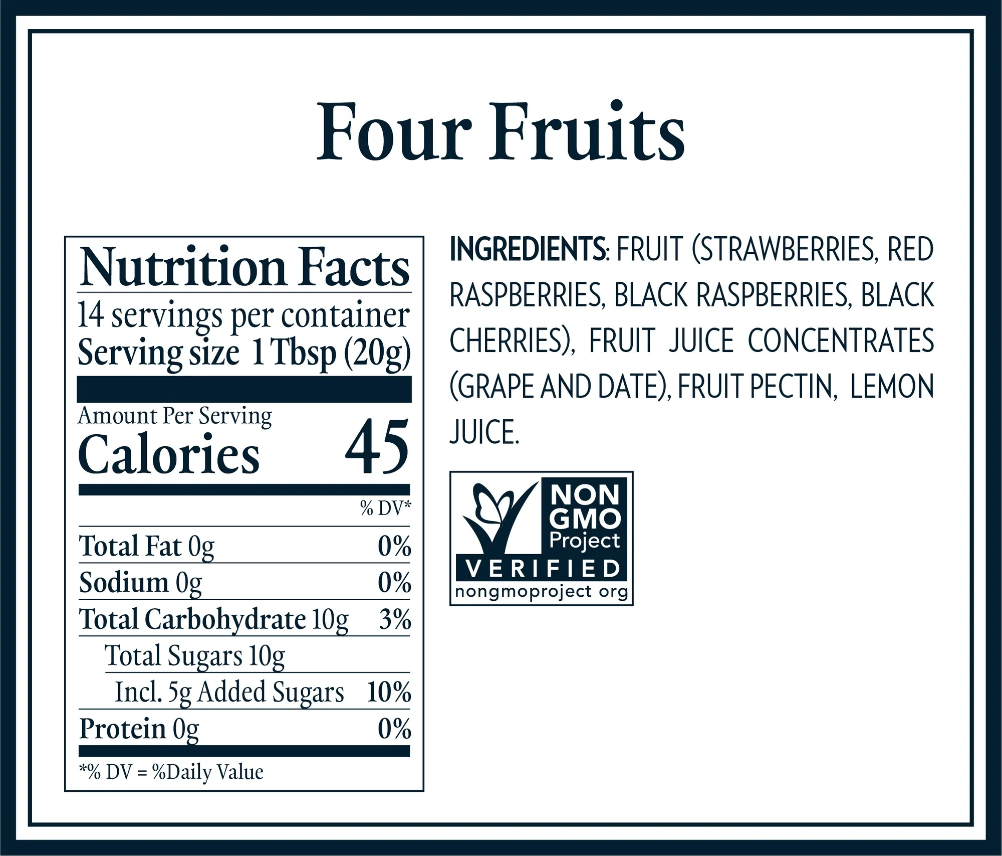 Four Fruits Fruit Spread - Image 2