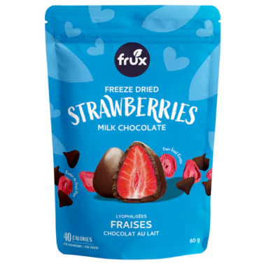 Freeze Dried Milk Chocolate Strawberries