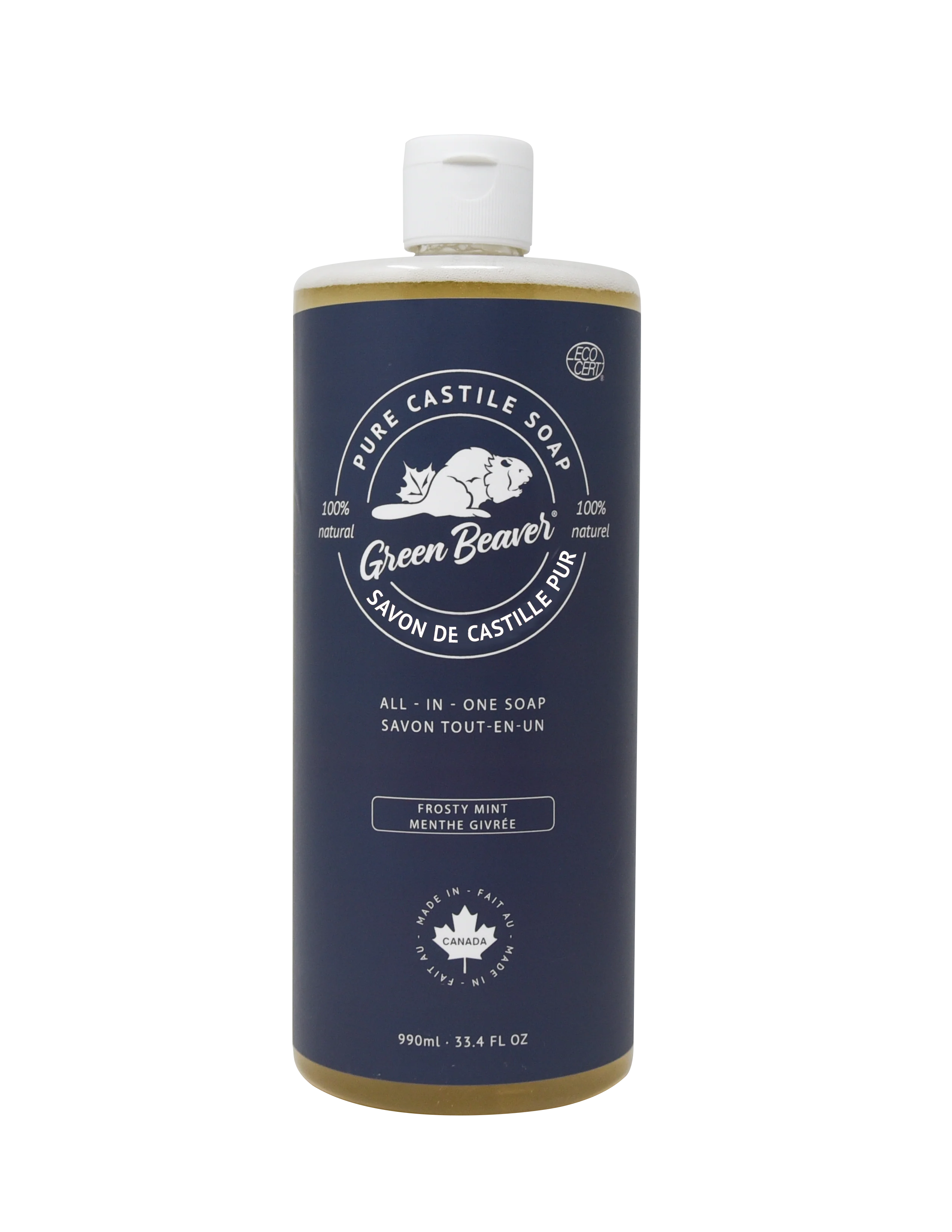 All-in-One Pure Castile Soap - Frosty Mint