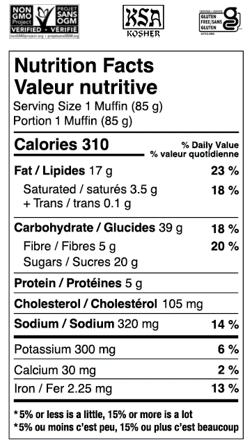 G/F Double Chocolate Muffins - Image 2