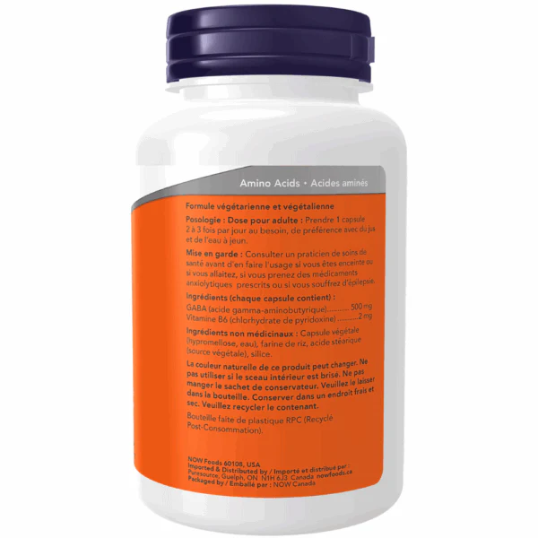 Gaba + B6 - 500mg - Image 3