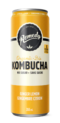 Ginger Lemon Kombucha