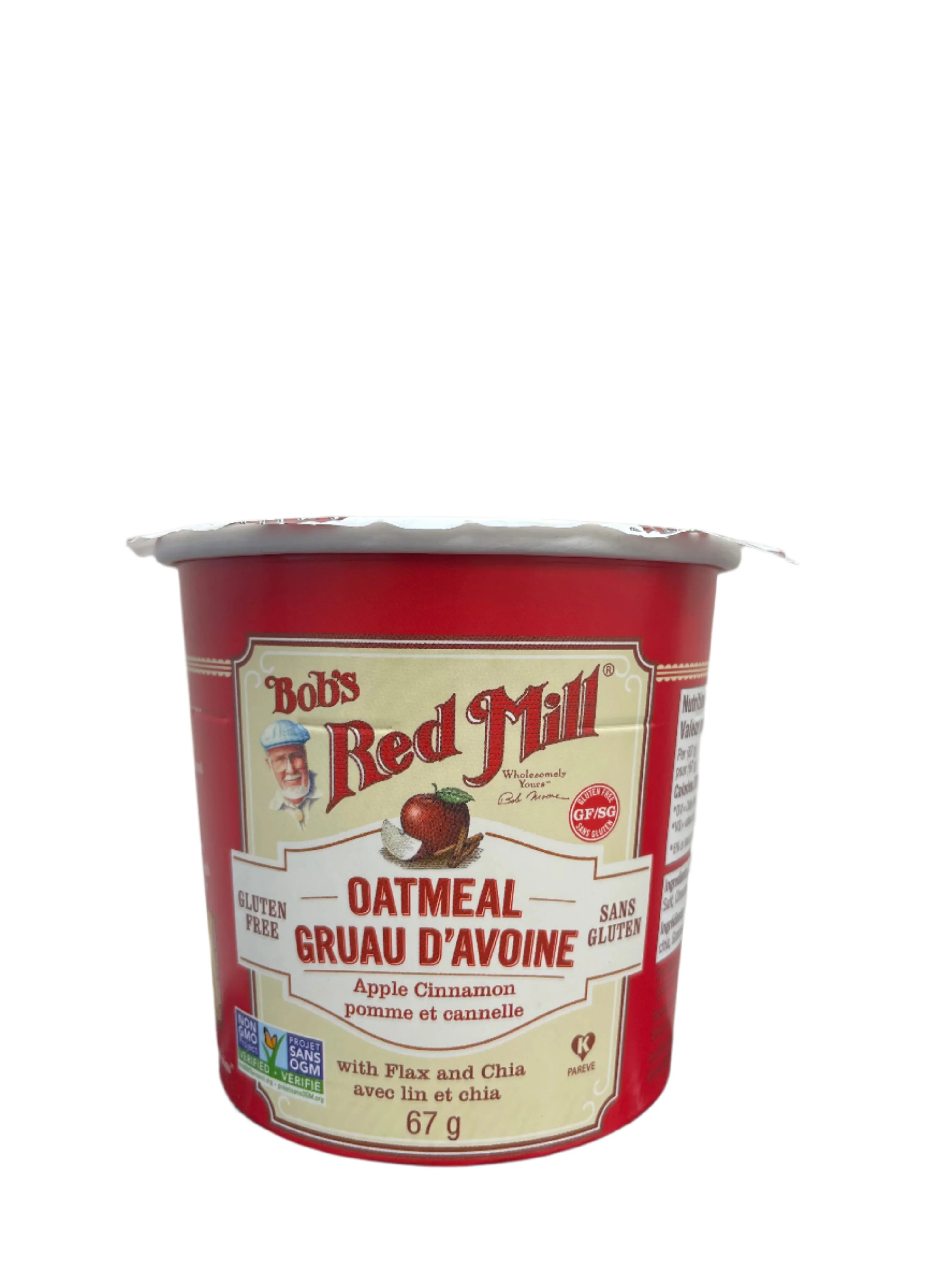 Gluten Free Apple Cinnamon Oatmeal