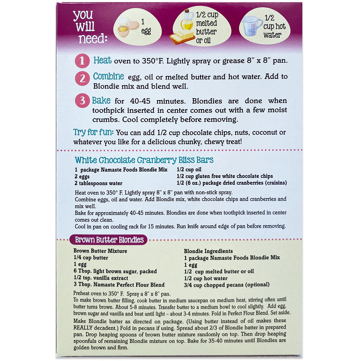 Gluten-Free Blondie Mix - Image 2