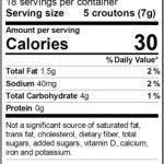 Gluten Free Garlic Croutons - Image 3