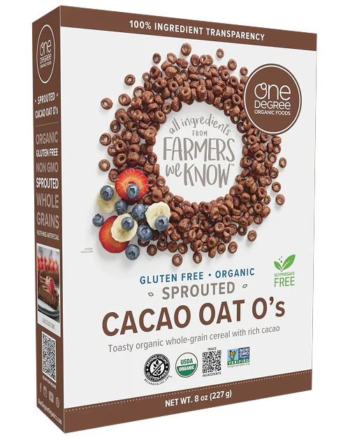 Gluten-Free Organic Cacao Oat O's