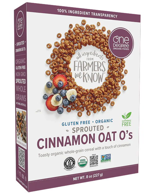 Gluten-Free Organic Cinnamon Oat O's