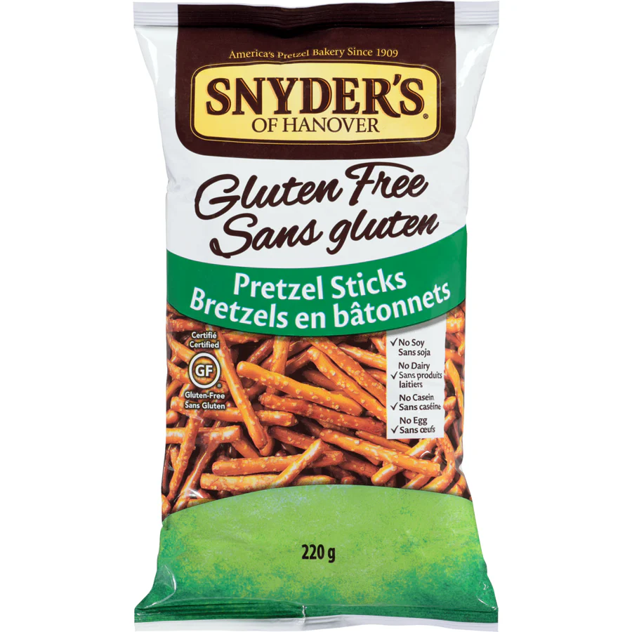 Gluten Free Pretzel Sticks