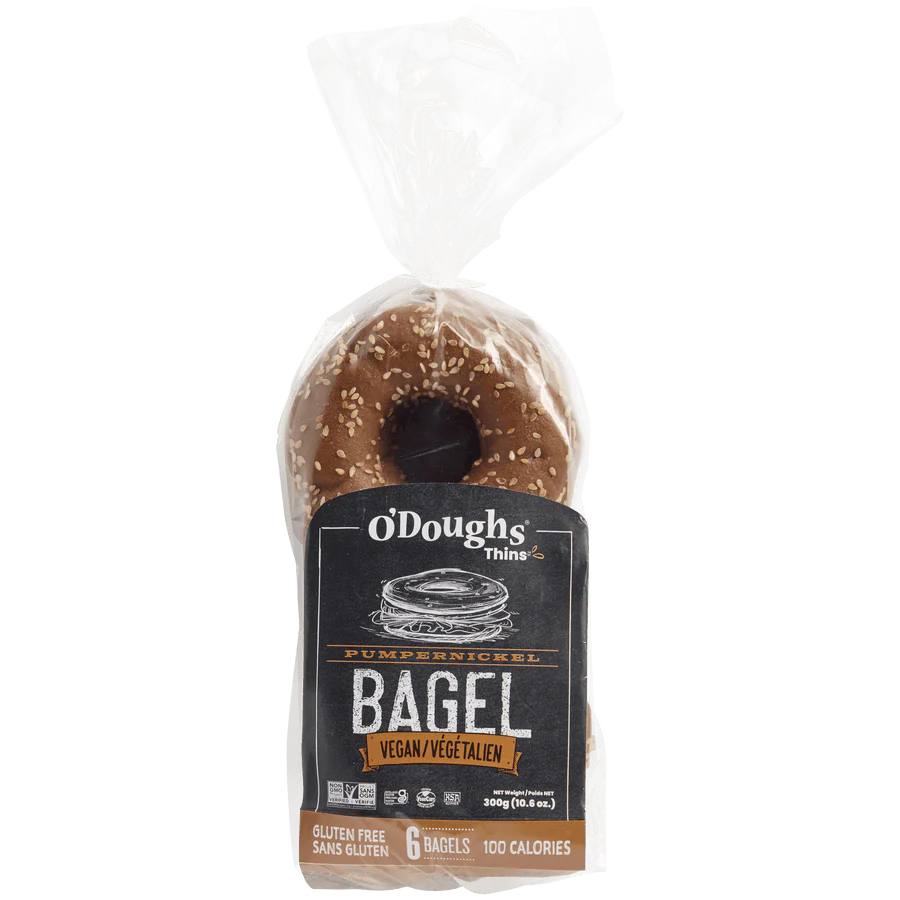 Gluten Free Pumpernickel Bagel