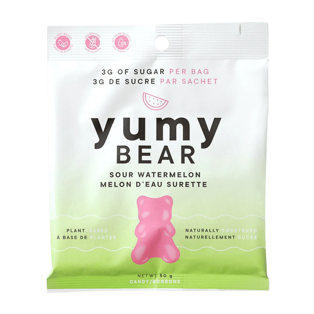 Gluten Free Sour Watermelon Gummies
