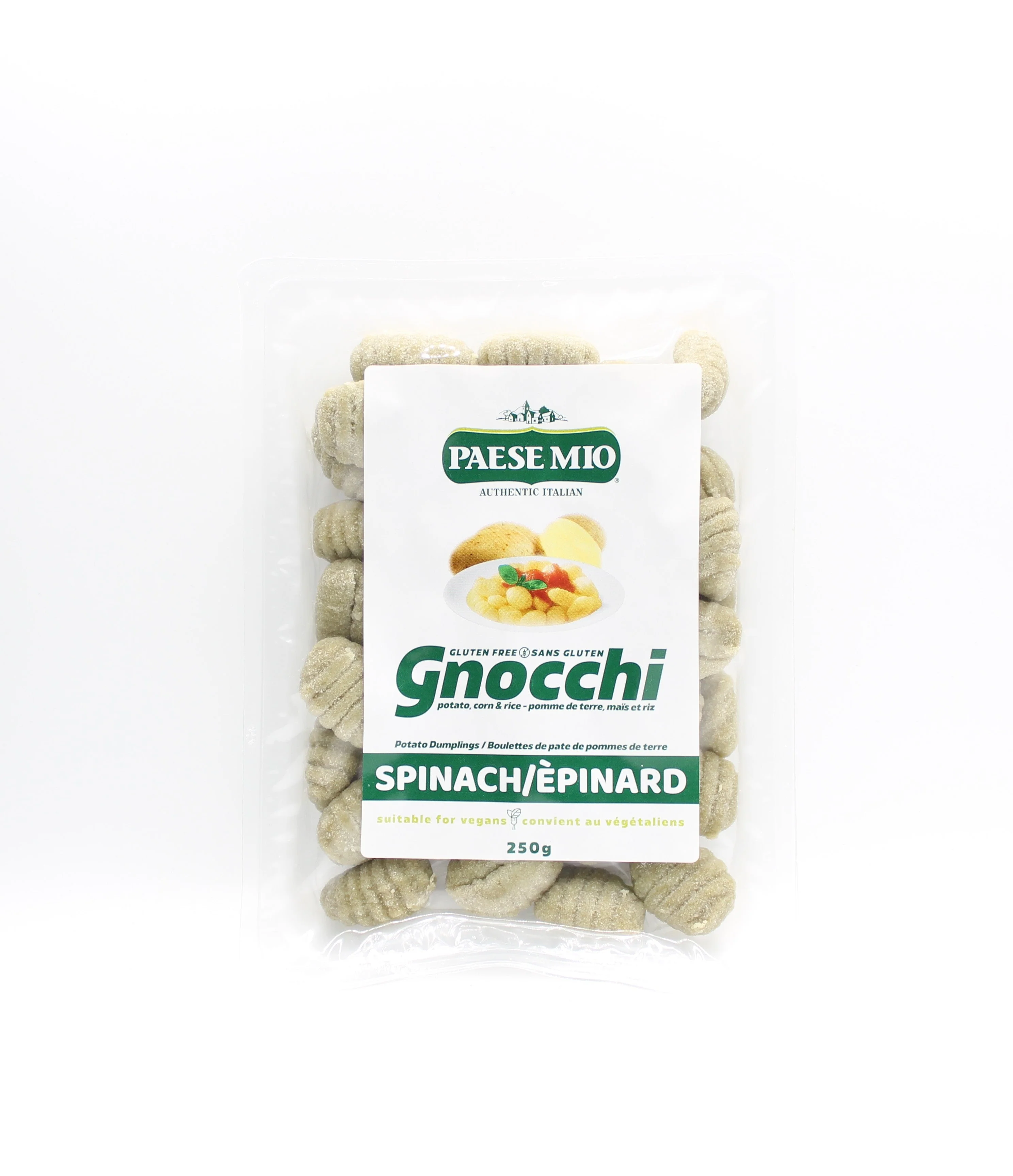 Gluten Free Spinach Gnocchi