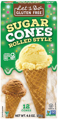 Gluten Free Sugar Cones