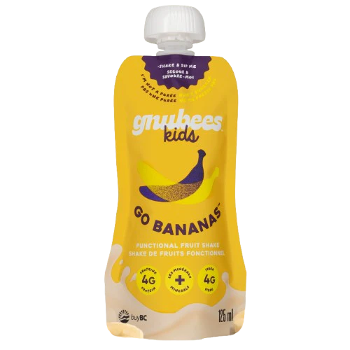 Gnubees Kids Go Bananas Functional Fruit Shake