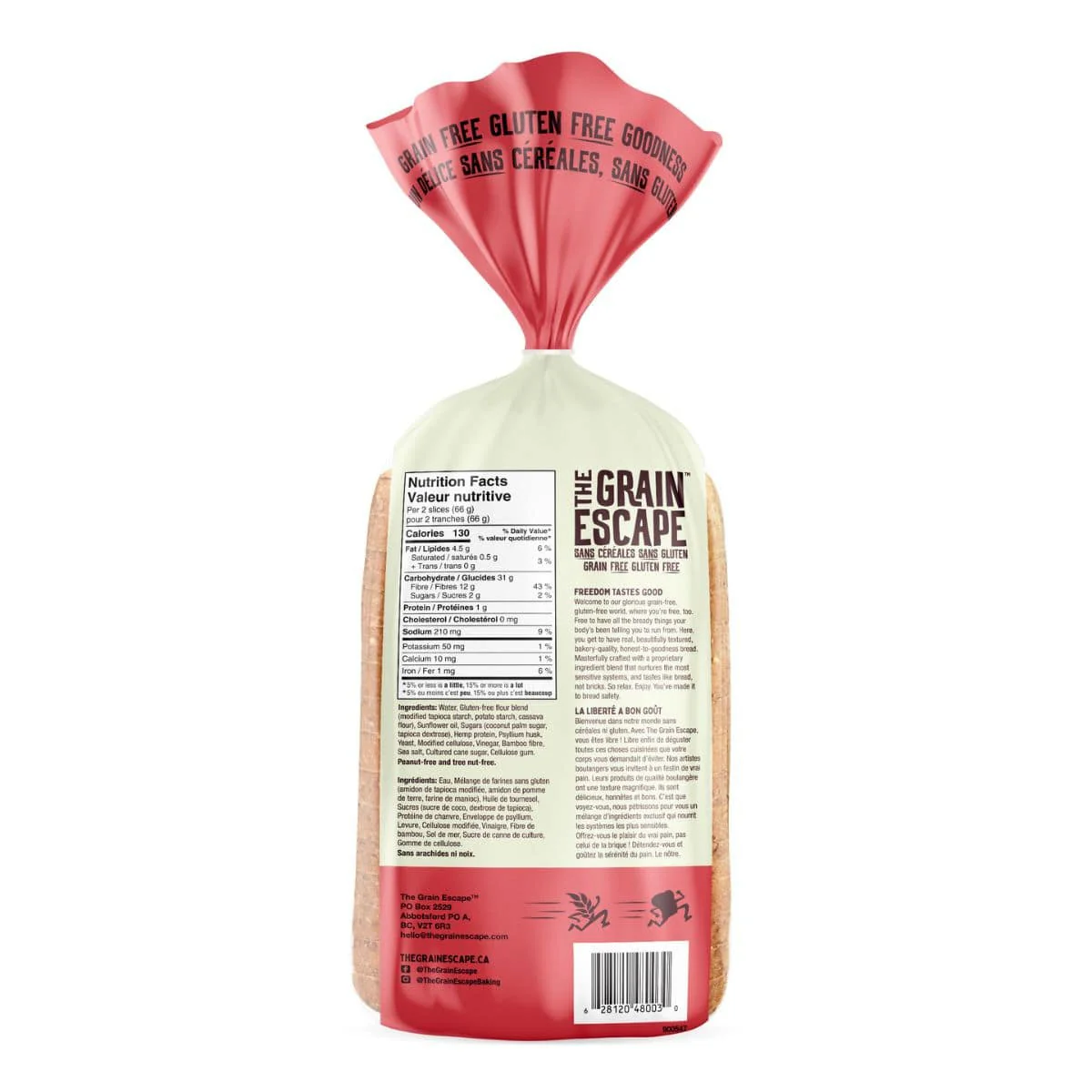 Grain and Gluten-Free Whole Wheatless Bread - Image 2