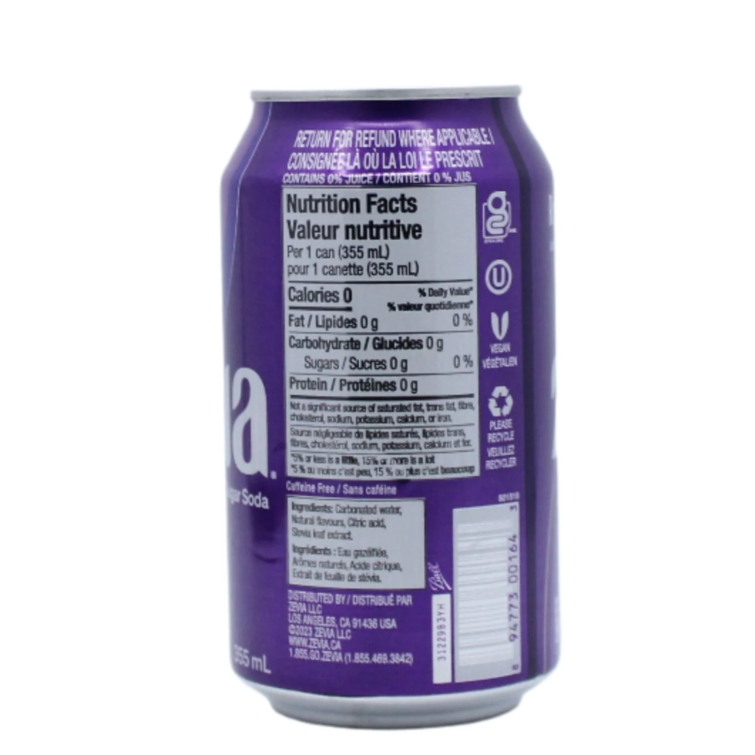 Grape Stevia Beverage - Image 2