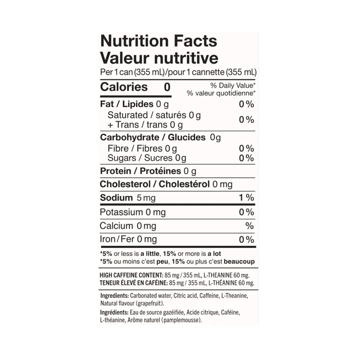 Grapefruit Caffeinated Water - Image 2