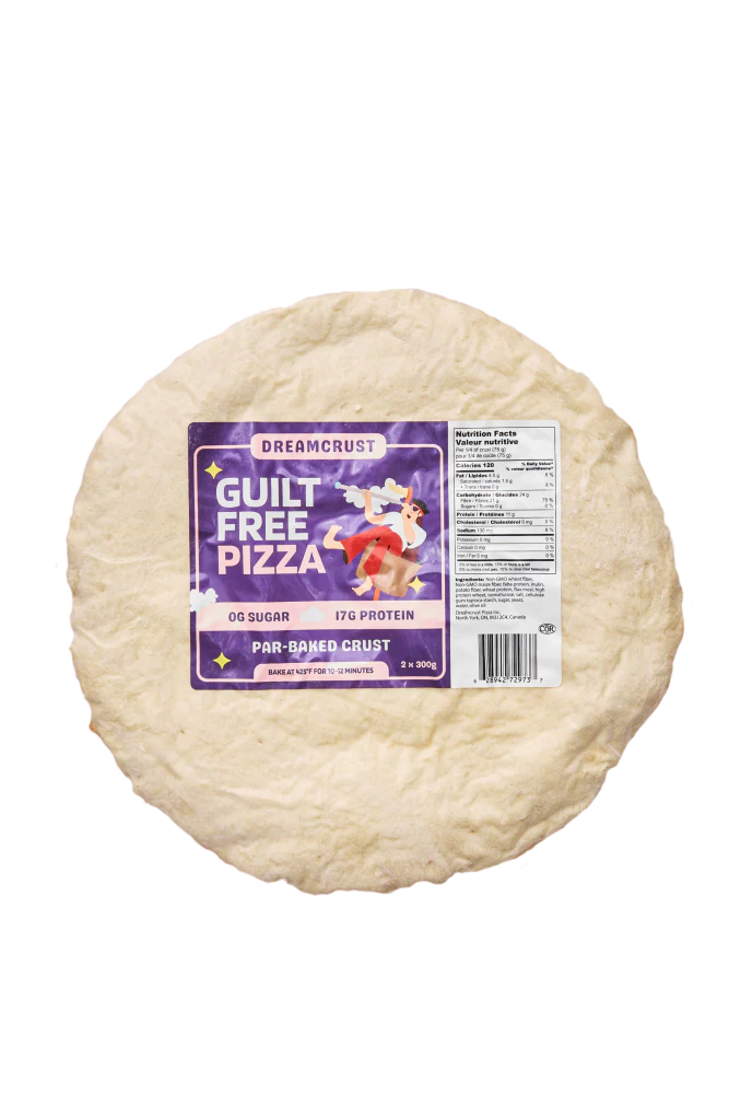 Guilt-Free Par-Baked Pizza Crusts