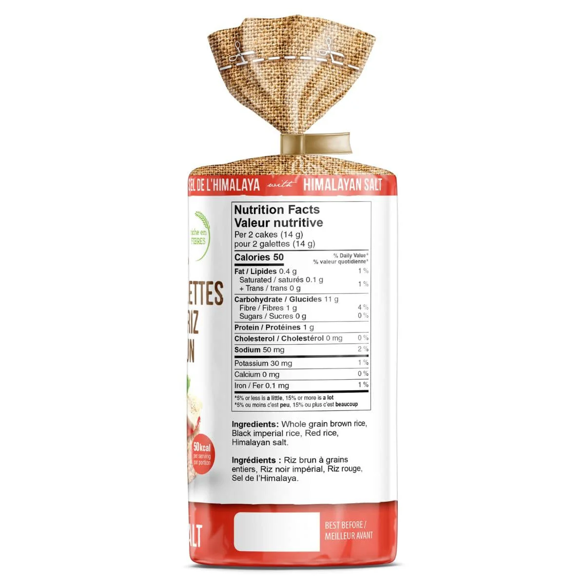 Himalayan Salt Brown Rice Cakes - Image 2