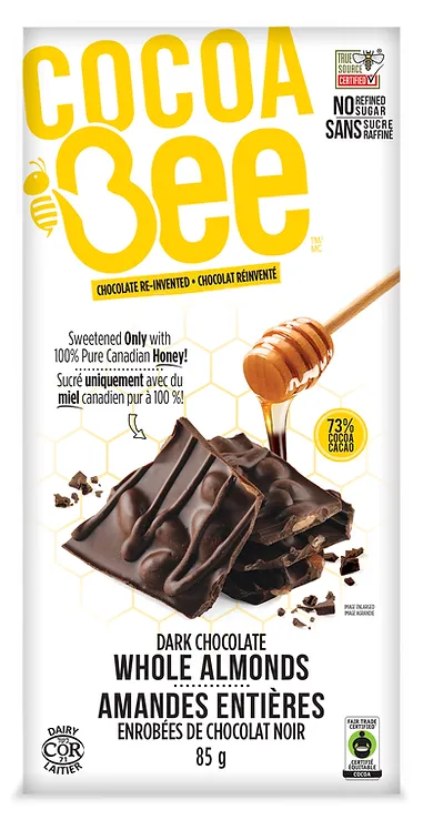 Honey Chocolate With Almonds