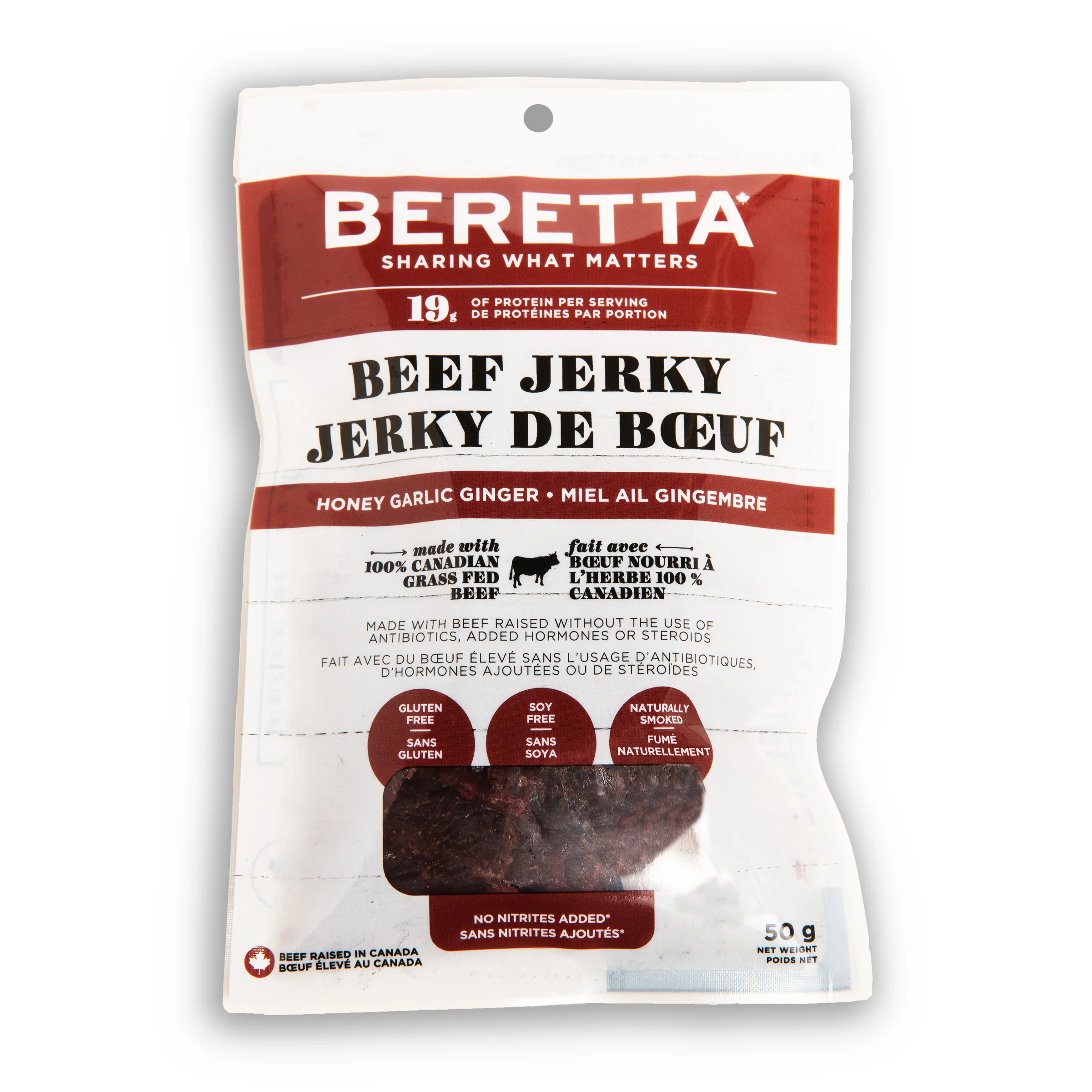 Honey Garlic Ginger Beef Jerky