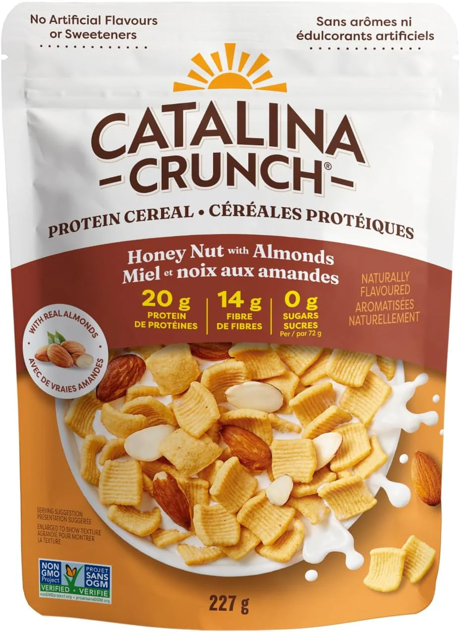 Honey Nut Protein Cereal With Almonds