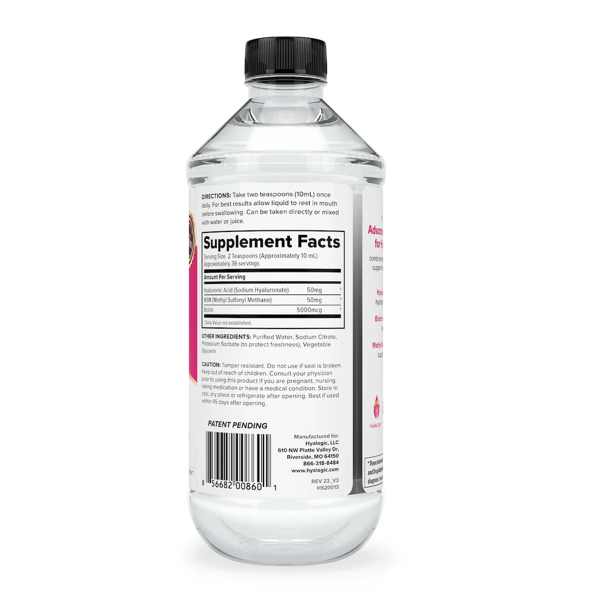 Hyaluronic Acid Advanced Formula - Hair, Skin & Nails - Image 2