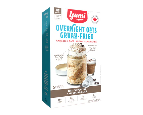 Iced Cappuccino Overnight Oats