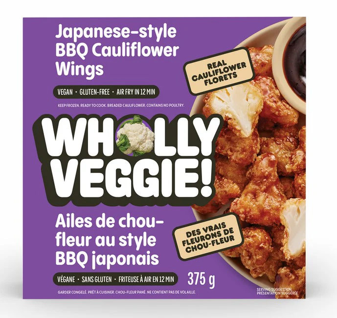 Japanese-style BBQ Cauliflower Wings