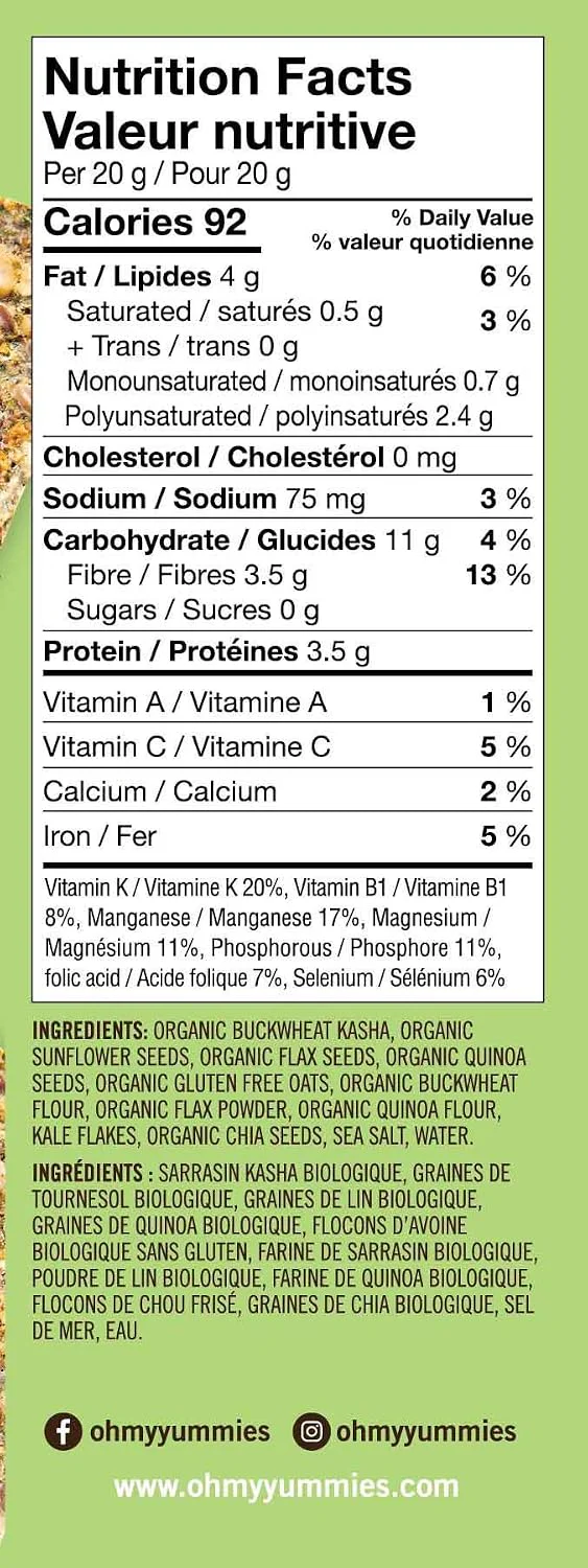Kale Superseed Crackers - Image 2