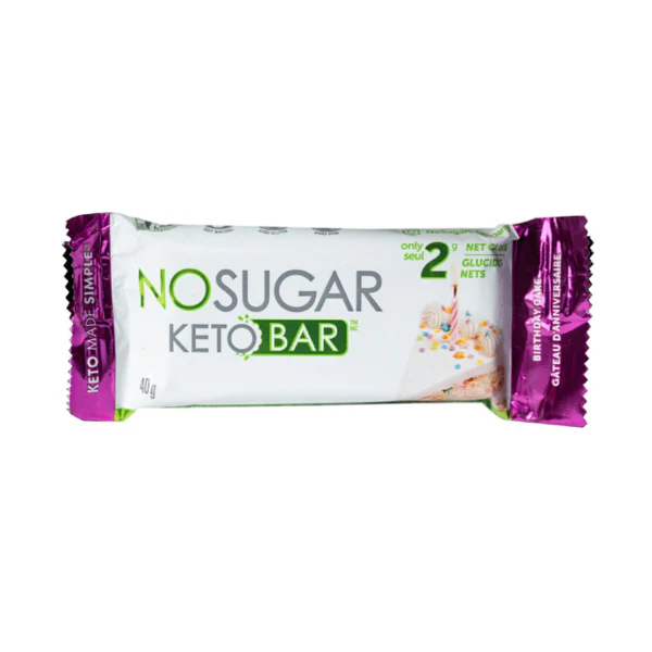 Keto Bar Birthday Cake