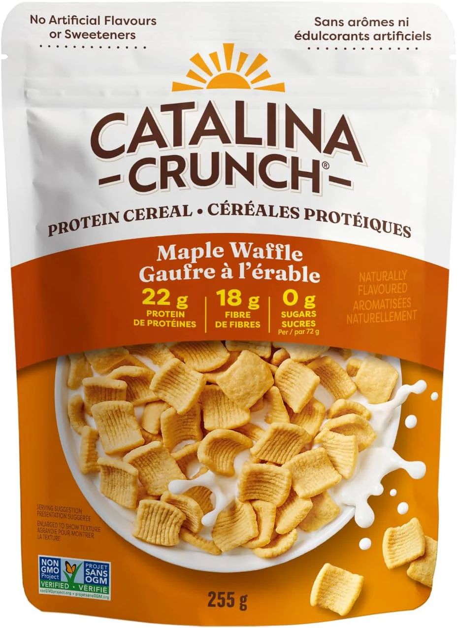 Keto Friendly Maple Waffle Cereal