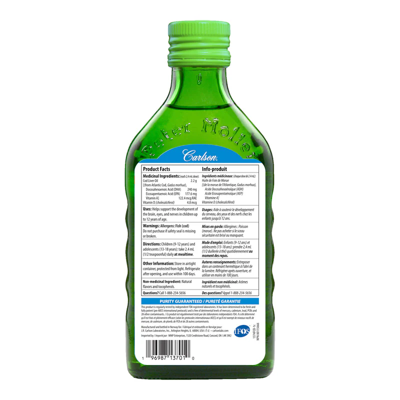 Kids Cod Liver Oil - Green Apple - Image 2