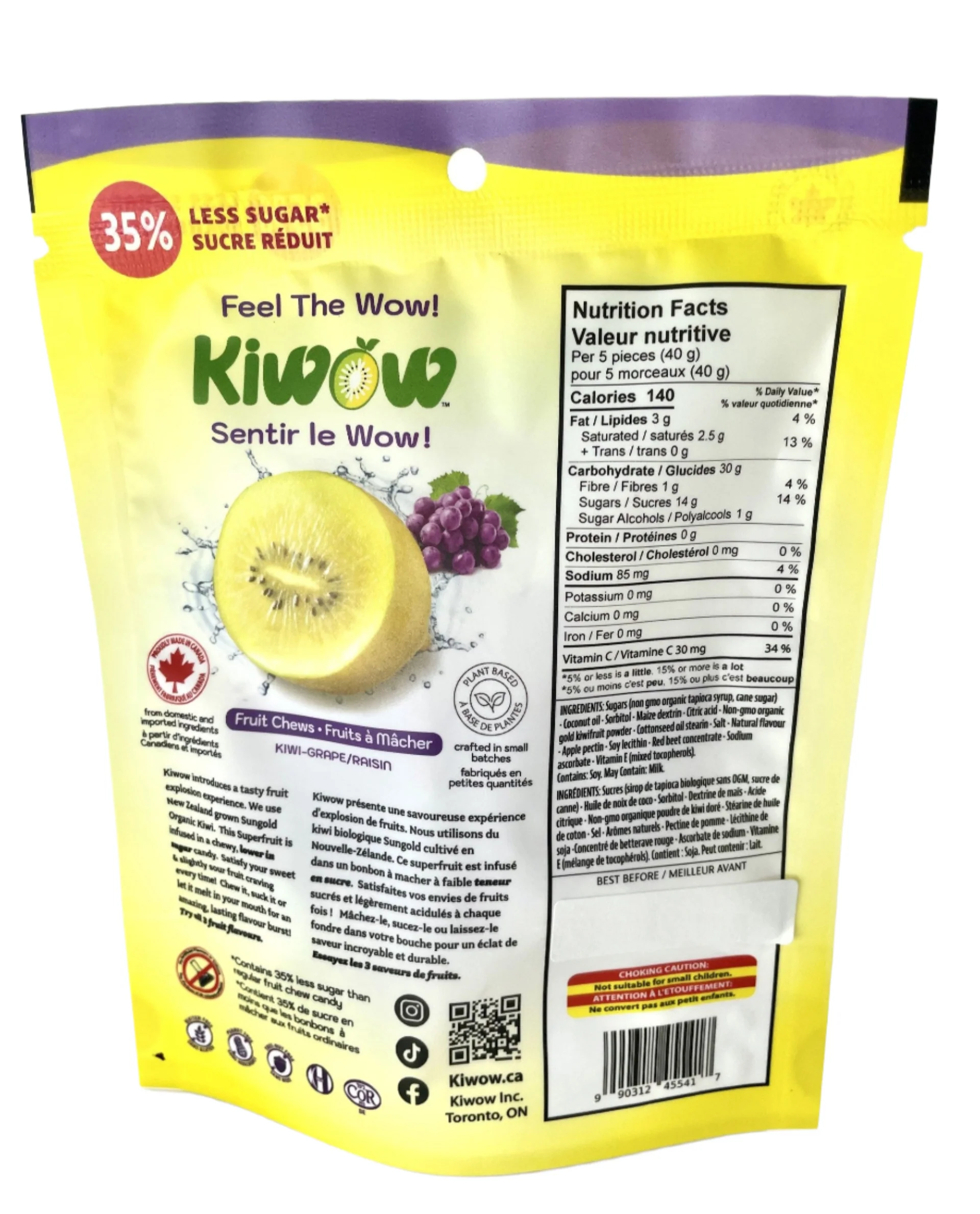 Kiwi Grape Nutritional Kiwi Chews - Image 2