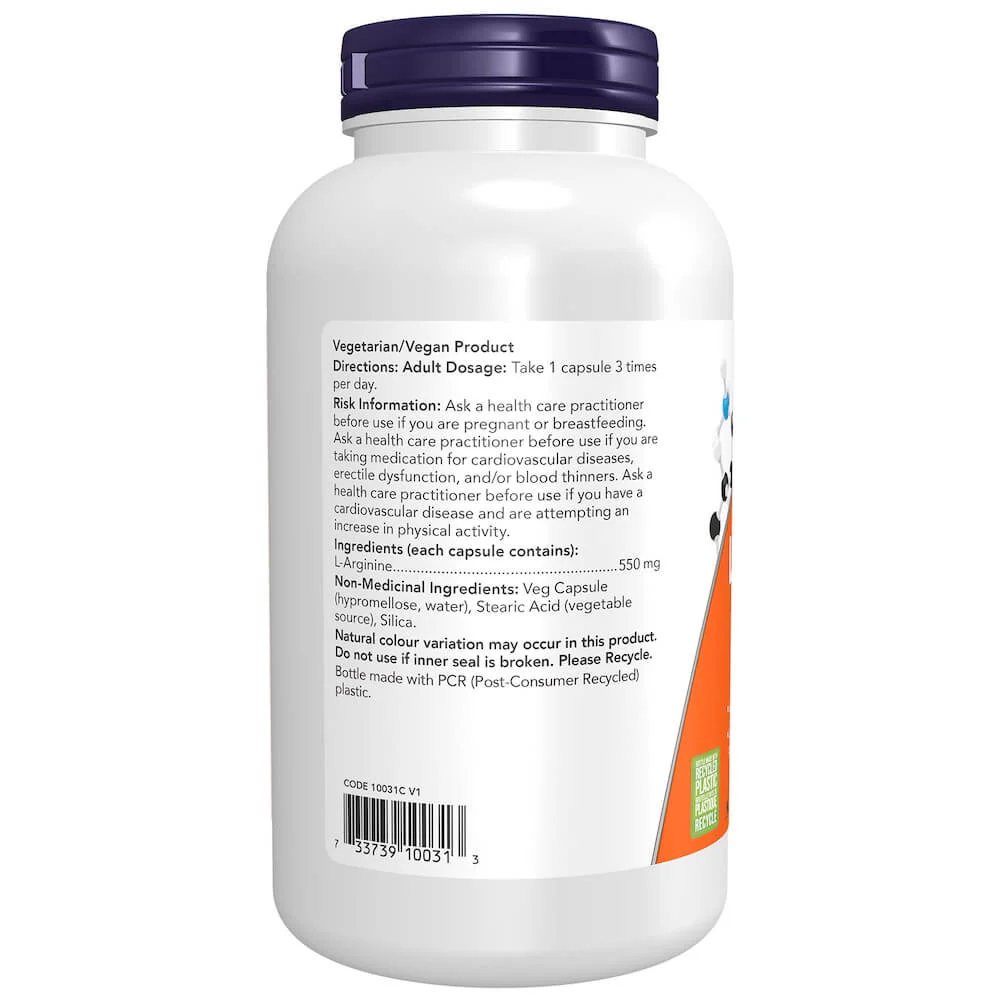 L-Arginine - 500Mg - Image 2