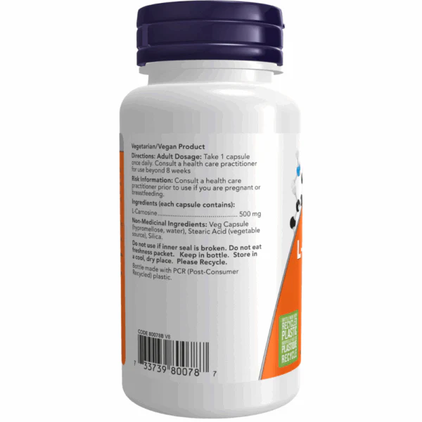 L-Carnosine - 500mg - Image 2