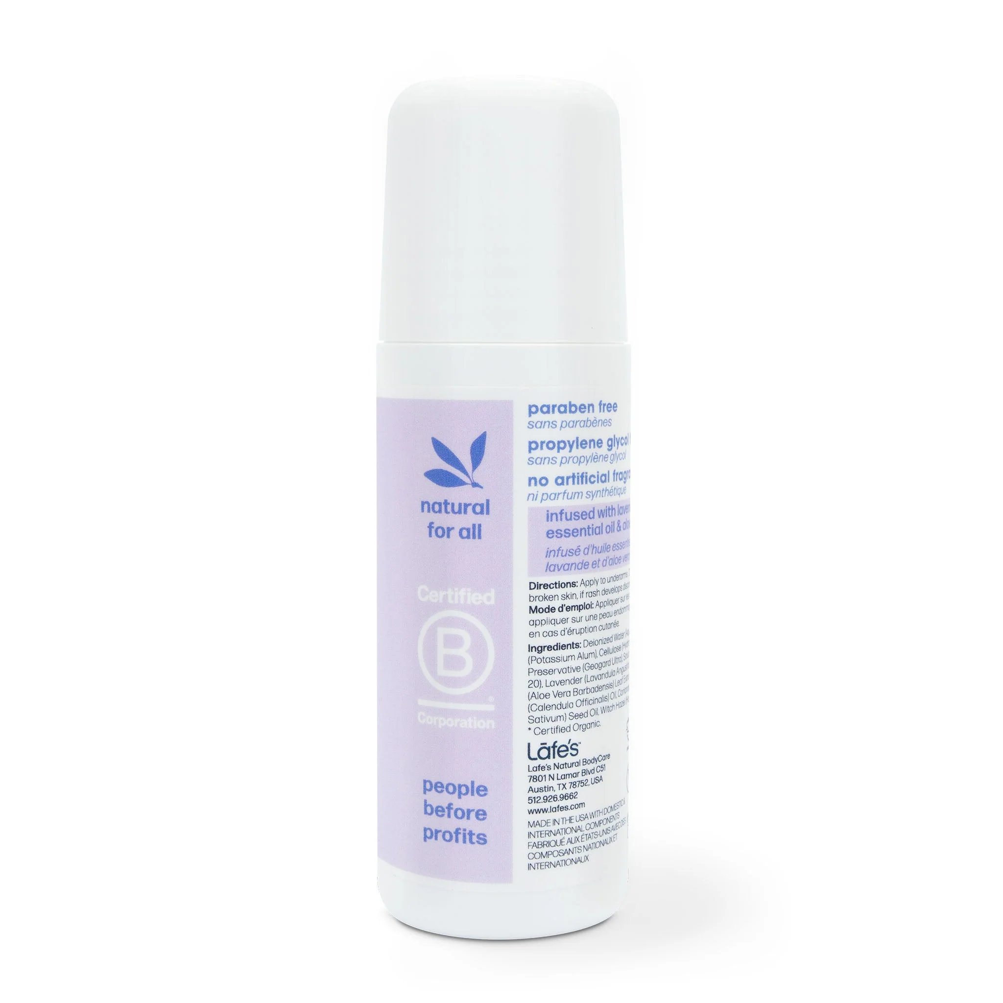 Lavender & Aloe Roll-On Deodorant - Image 3