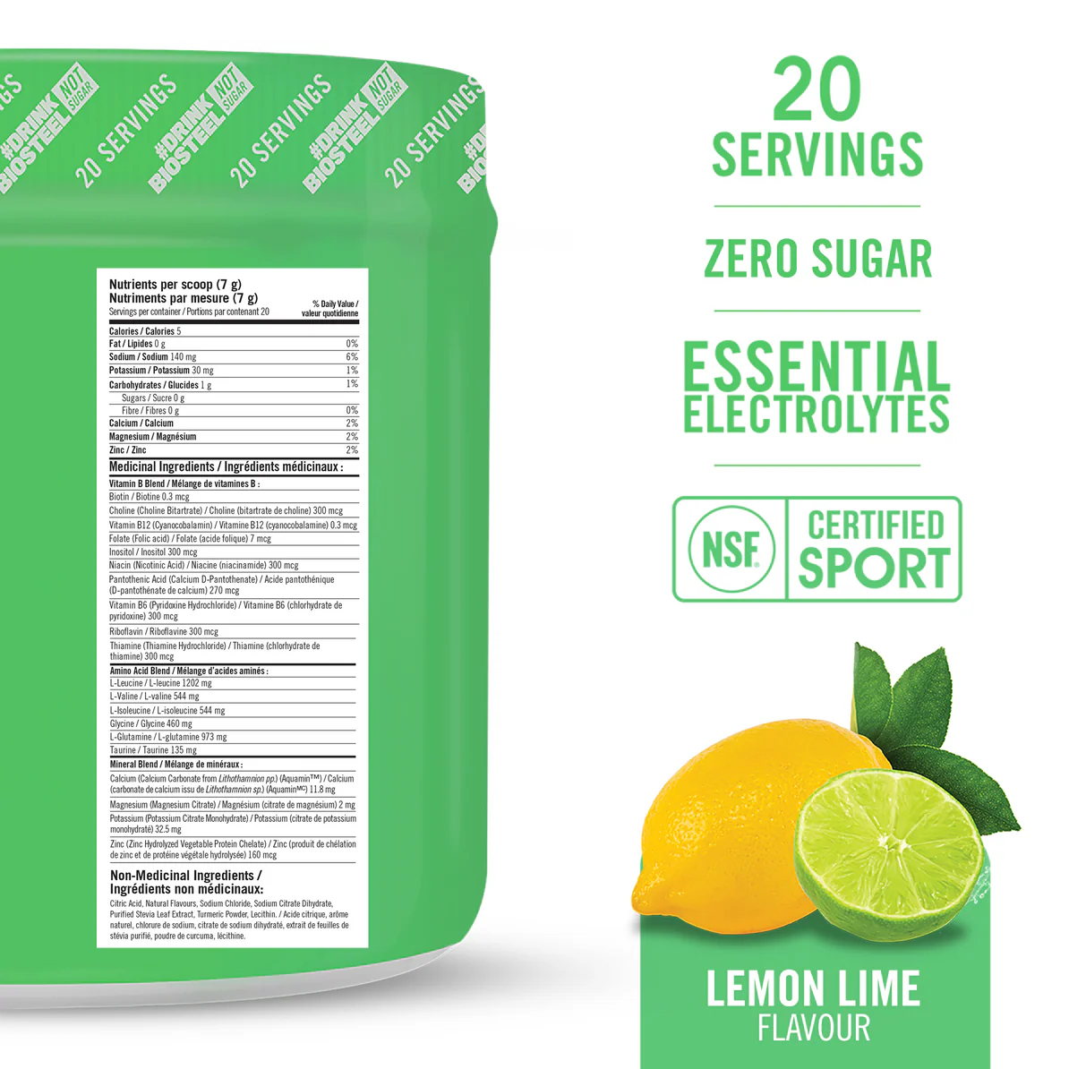 Lemon Lime Hydration Mix - Image 2