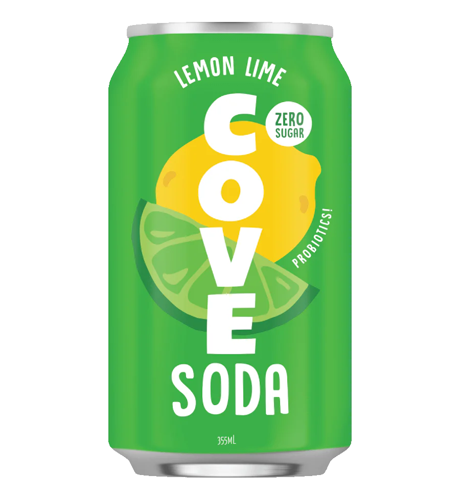 Lemon Lime Probiotic Soda