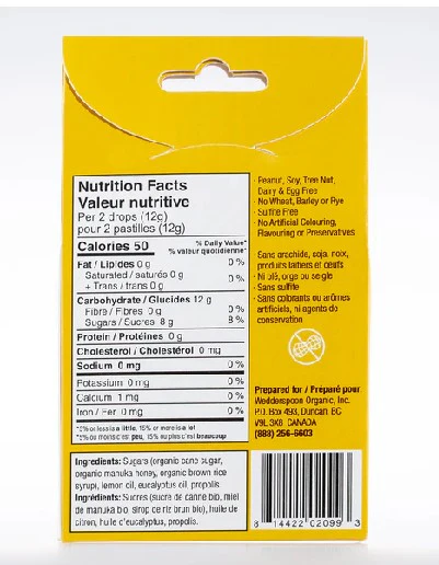Lemon Manuka Lozenges - Image 2
