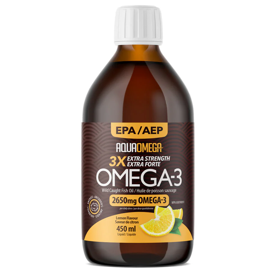 Lemon Standard Omega-3 Wild Caught Fish Oil