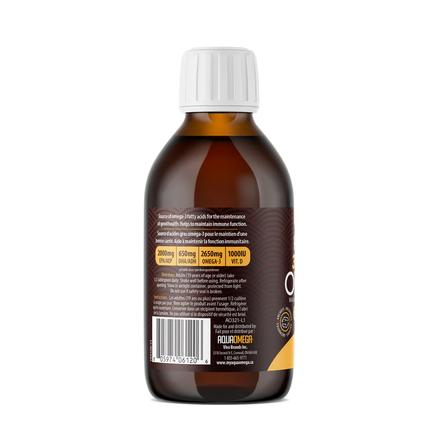 Lemon Standard Omega-3 Wild Caught Fish Oil - Image 3