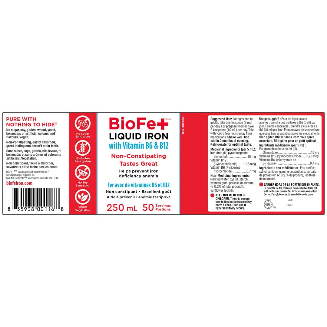 Liquid Iron with Vitamin B6 & B12 - Image 2