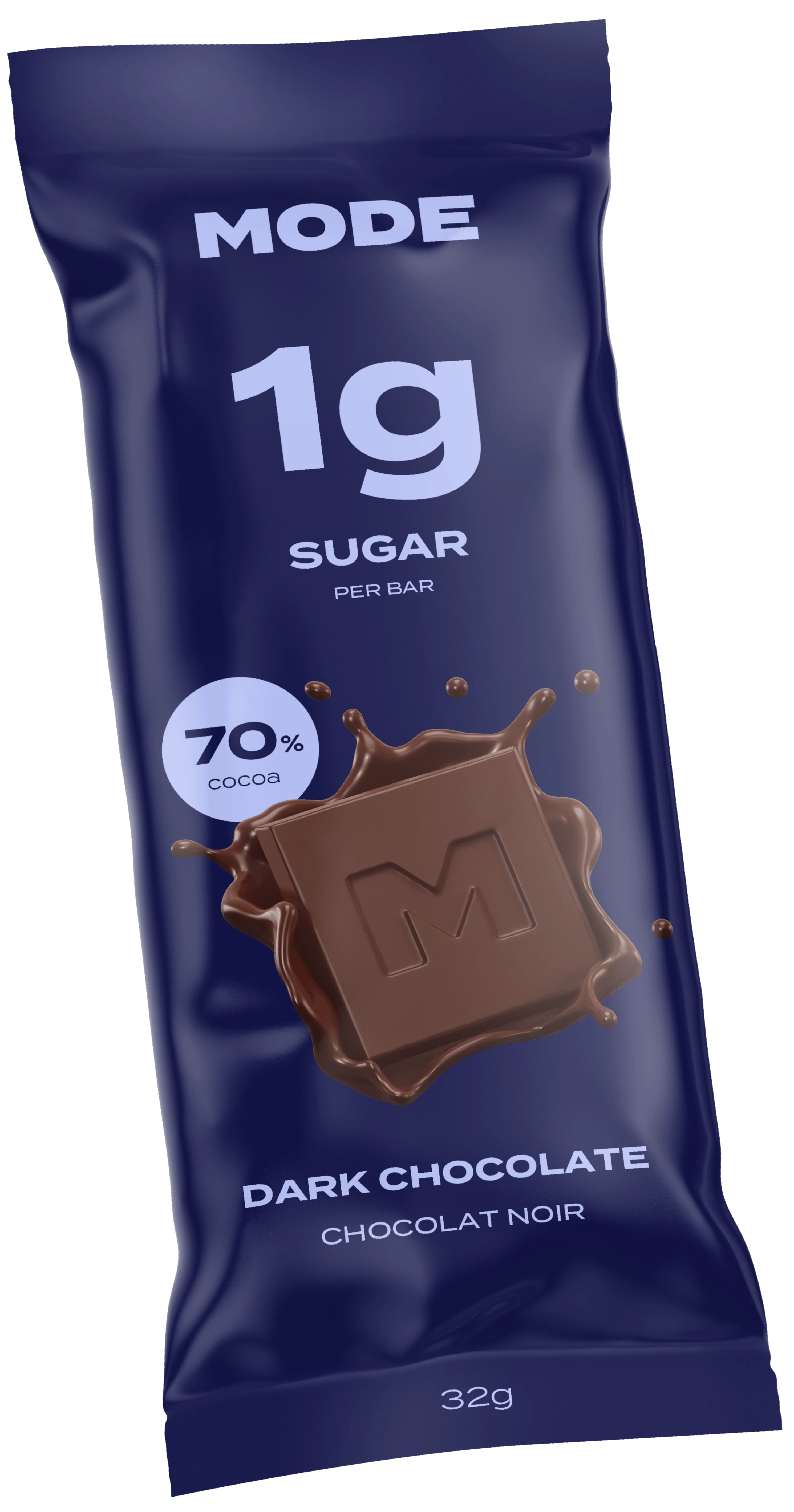 Low Sugar Dark Chocolate Bar