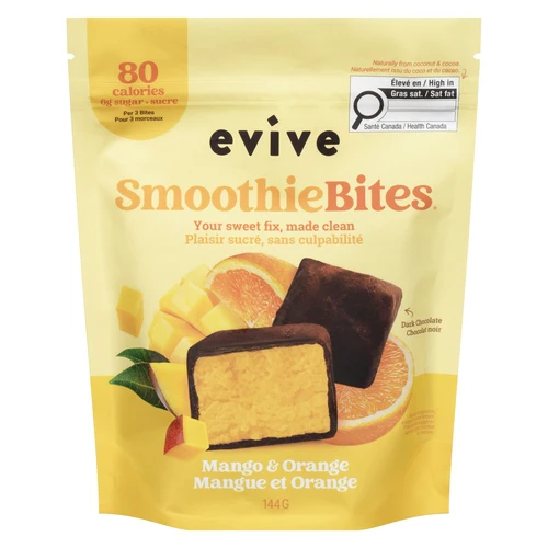 Mango & Orange Smoothie Bites