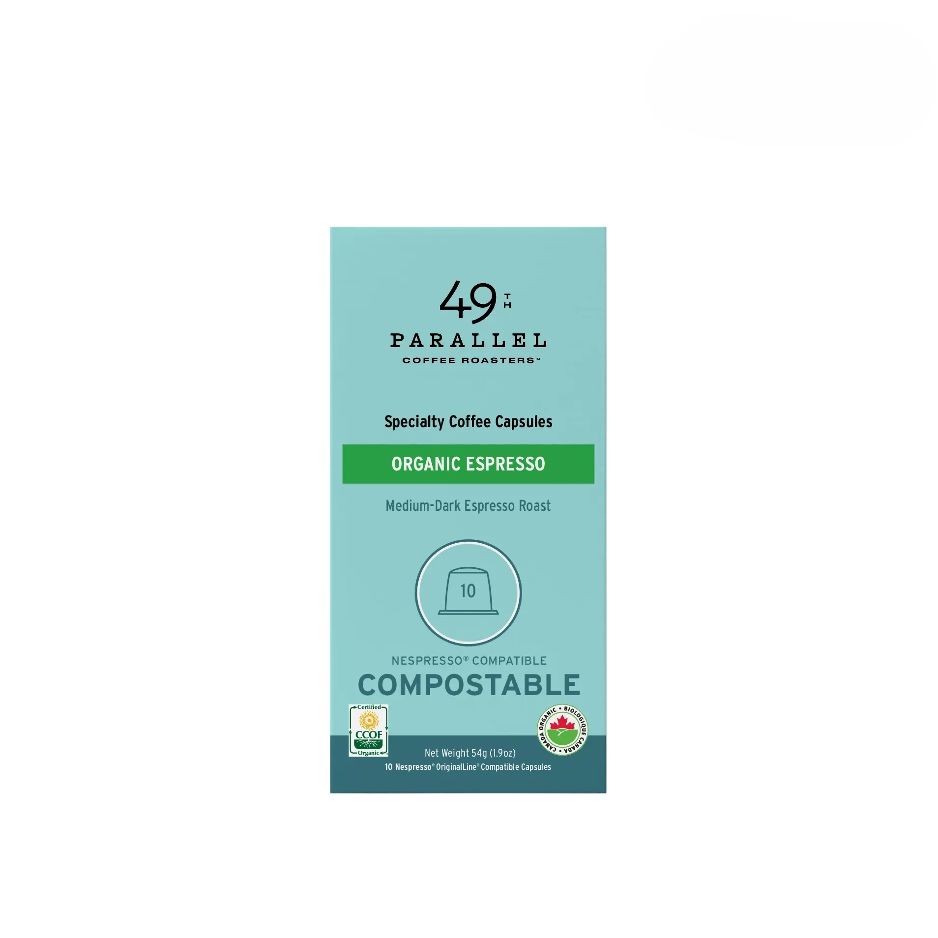 Medium Dark Espresso Organic Capsules