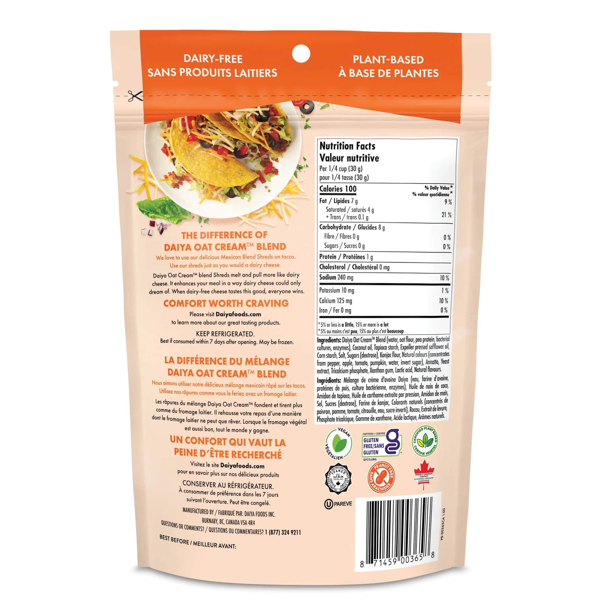 Mexican 4 Cheeze Flavoured Blend Shreds - Image 2