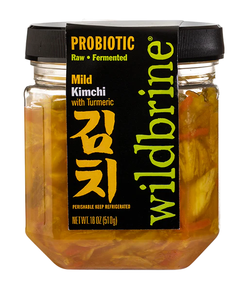 Mild Kimchi with Turmeric