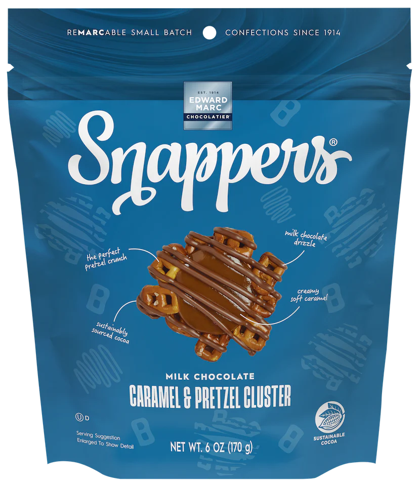 Milk Chocolate Caramel & Pretzel Cluster